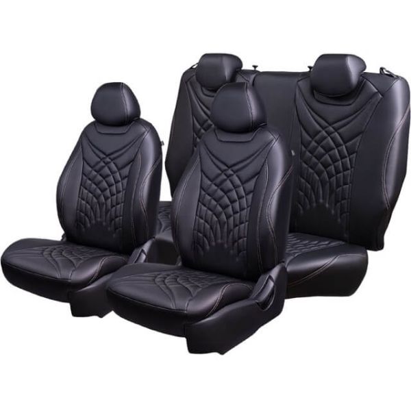 Чехлы Премиум Экокожа Байрон Президент|Жук на SsangYong Kyron 2006-2015 г.в.