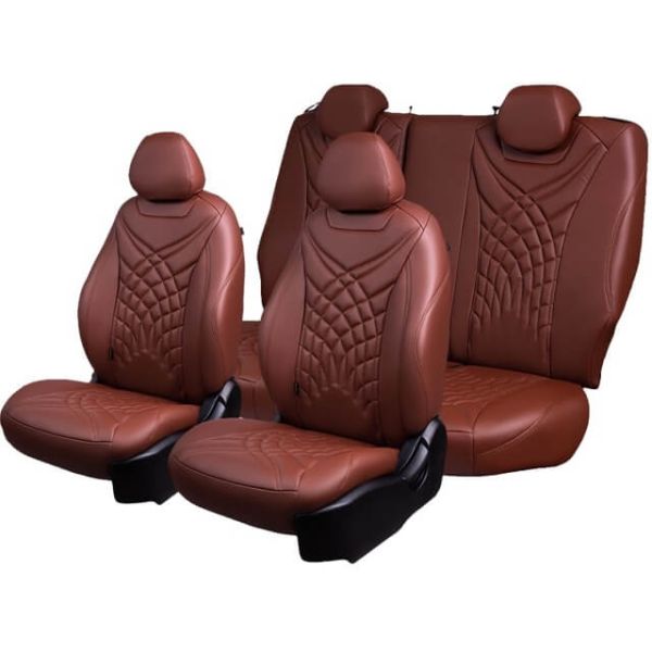 Чехлы Премиум Экокожа Байрон Президент|Жук на SsangYong Kyron 2006-2015 г.в.