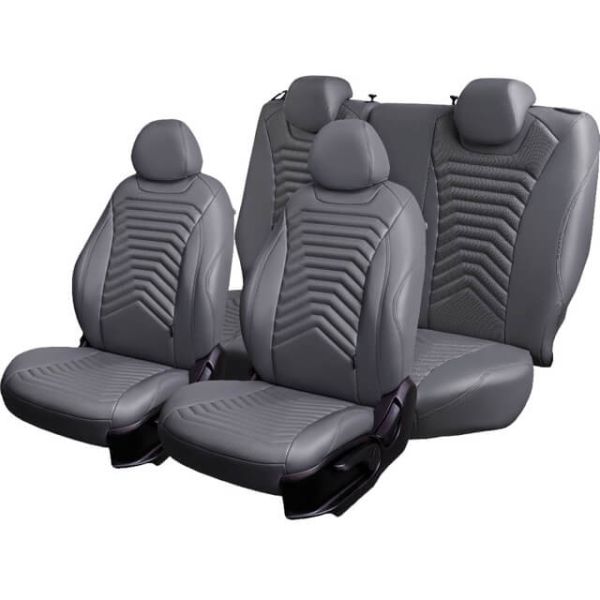 Чехлы Премиум Экокожа Байрон Президент|Жук на SsangYong Kyron 2006-2015 г.в.