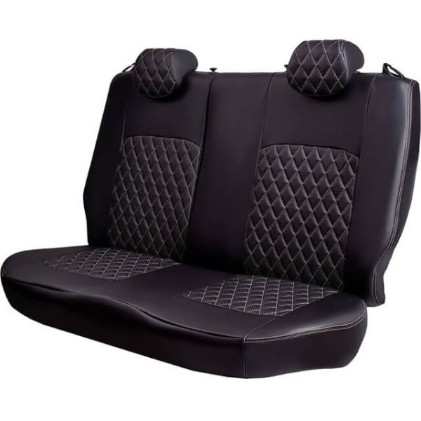 Чехлы Экокожа Турин Ромб на Chevrolet Rezzo