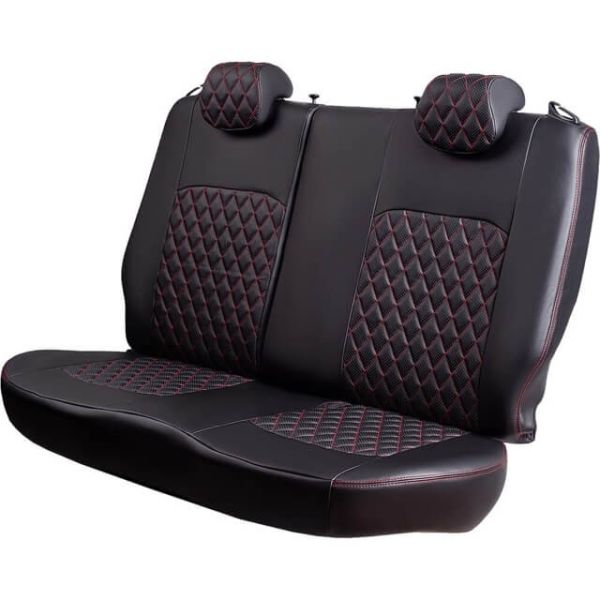 Чехлы Экокожа Турин Ромб на Chevrolet Rezzo